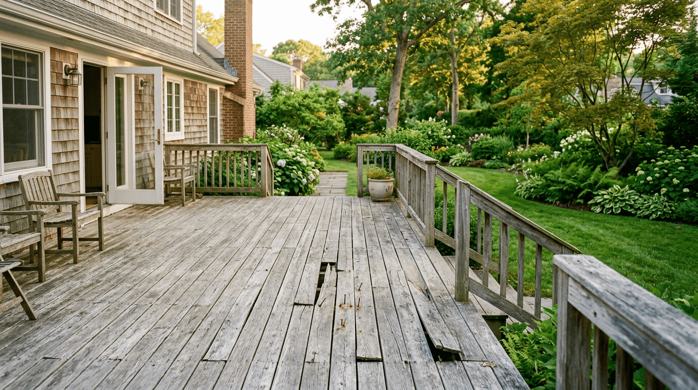 Deck Repair Warning Signs Every Homeowner Should Know