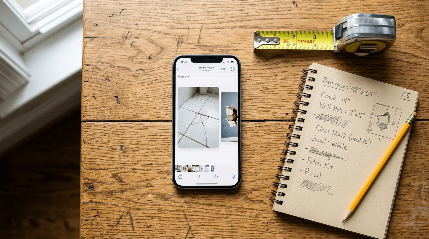 How to Prepare Photos for a Handyman Estimate