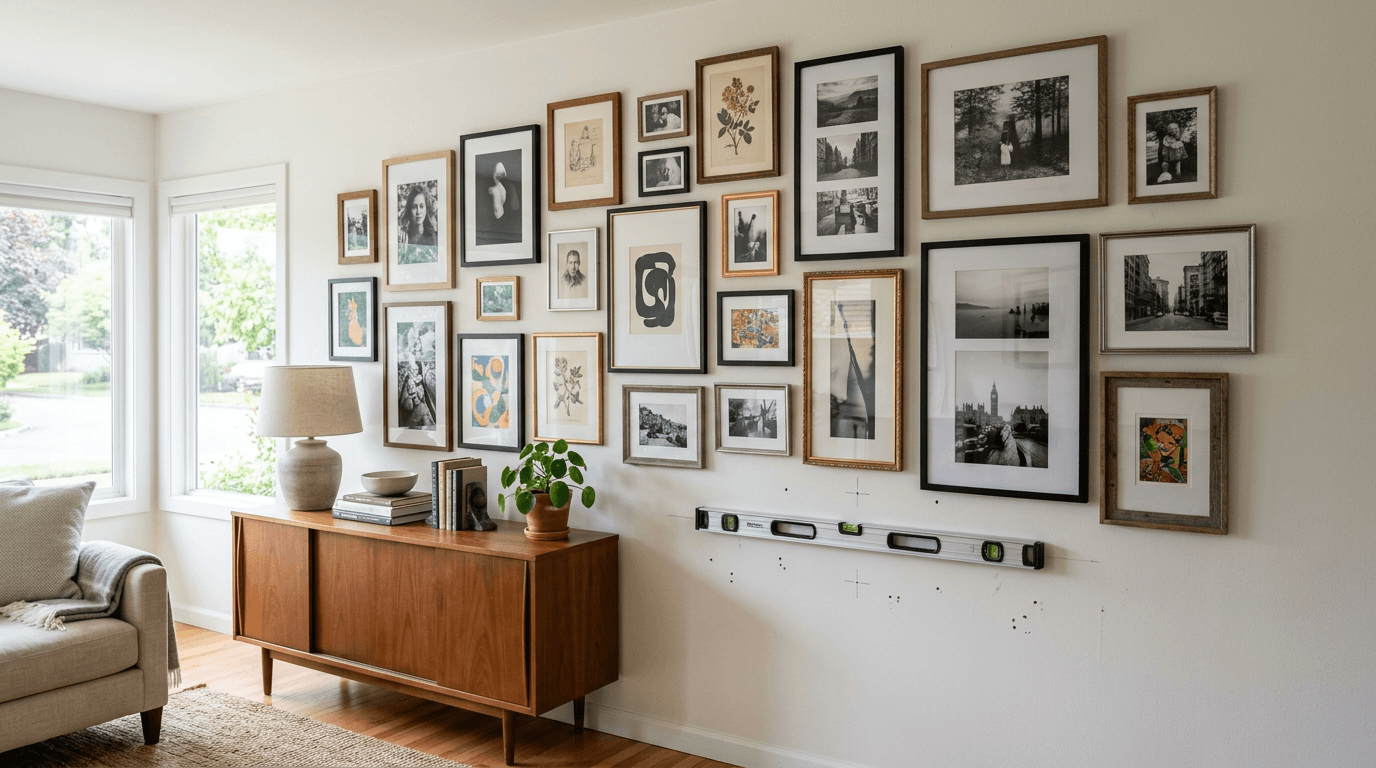 Picture Hanging Tips: From Gallery Walls to Heavy Mirrors