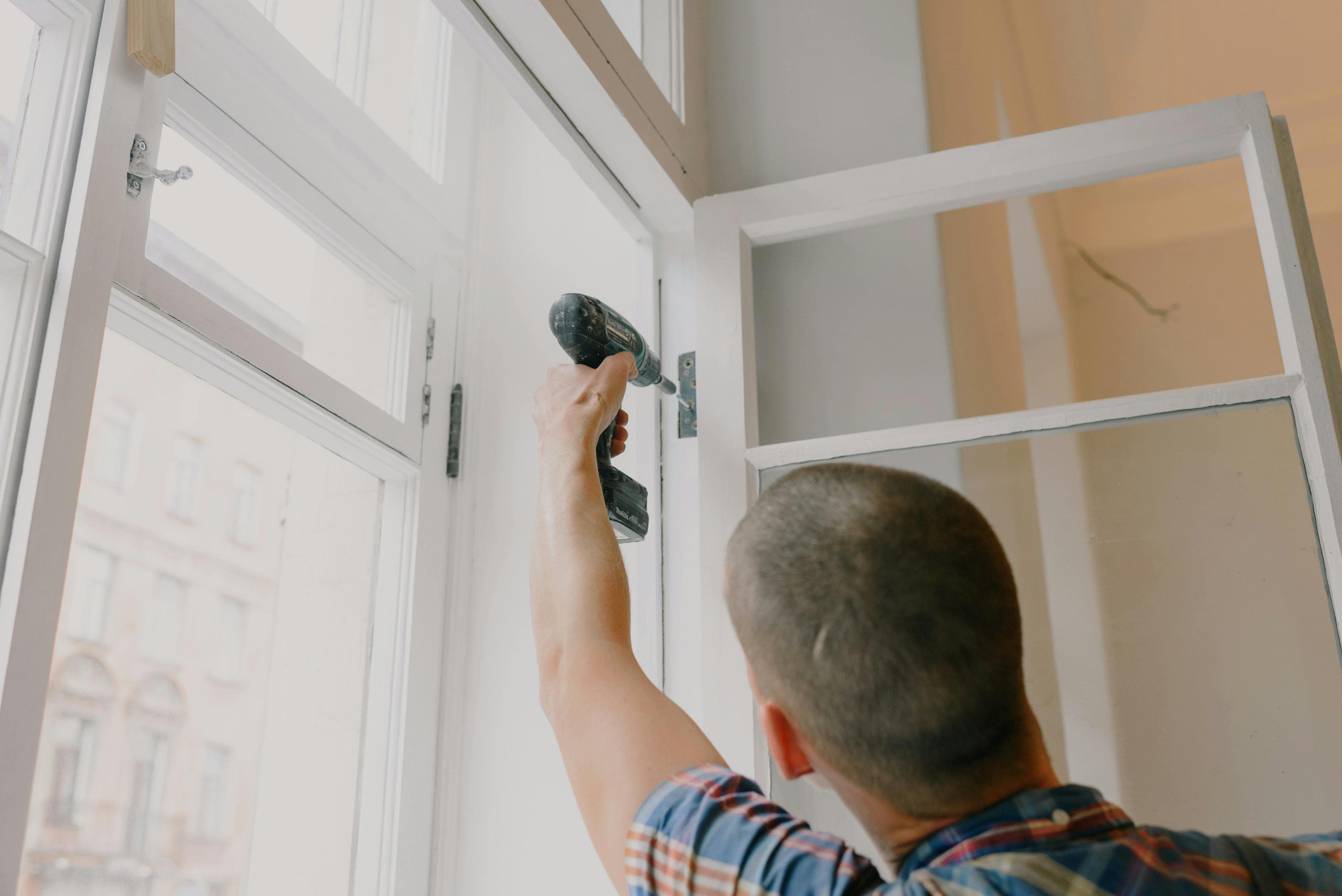 Odds & Ends installing a solid wood front door on colonial home
